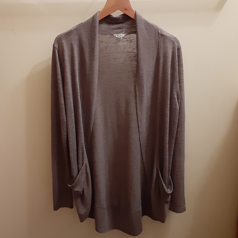 Classic Gray Cardigan